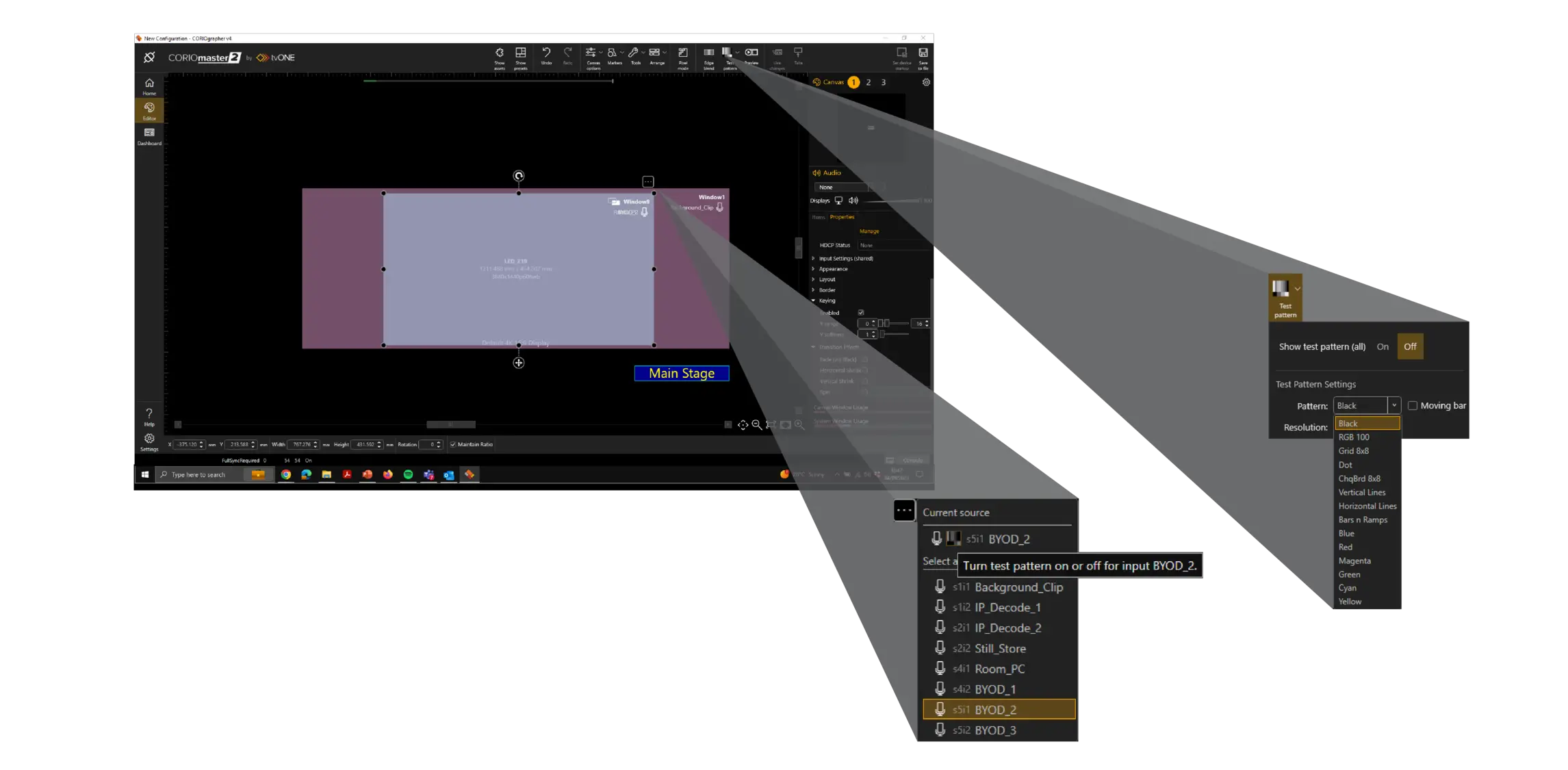 Test Patterns and Grids 50